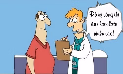 Ăn chocolate để trị răng ố vàng