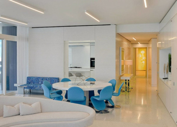 Ấn tượng căn nhà sử dụng màu sắc để phân biệt các phòng ảnh 2 Ấn tượng căn nhà sử dụng màu sắc để phân biệt các phòng 1