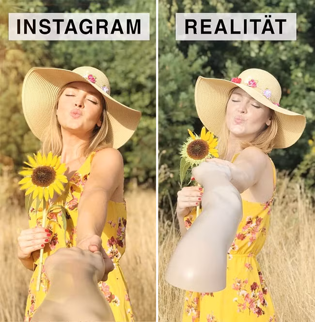 su khac biet giua anh song ao va thuc te cua gai xinh hinh anh 9