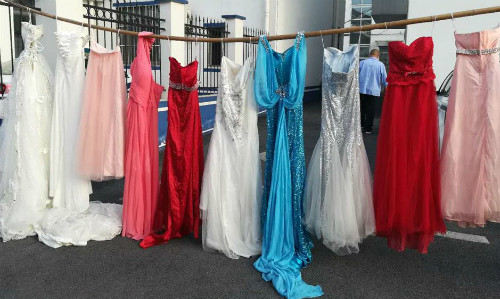 Số váy cưới mới nhất mà Gu đánh cắp. Số váy cưới mới nhất mà Gu đánh cắp. Ảnh: Shine.