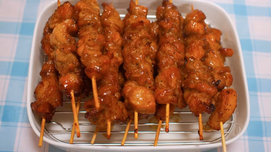 Cách làm thịt xiên nướng ngon bất bại ai ăn cũng phải xuýt xoa 