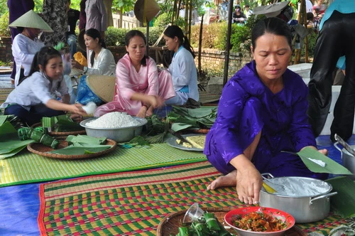 Ấn tượng chợ quê ngày hội Festival Huế 2014