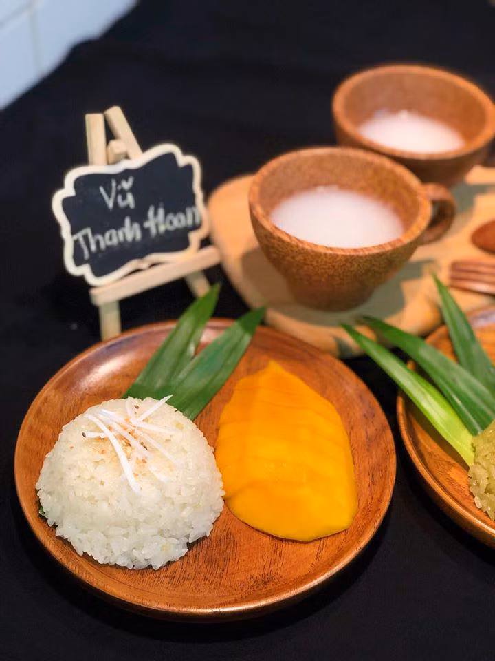 tro tai lam mon xoi xoai than thanh ngay tai nha, ai nhin cung tuong cua dau bep thai - 6