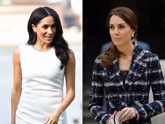 quan he kho chiu giua cong nuong kate voi em dau meghan bat nguon tu nguoi thu ba - 3