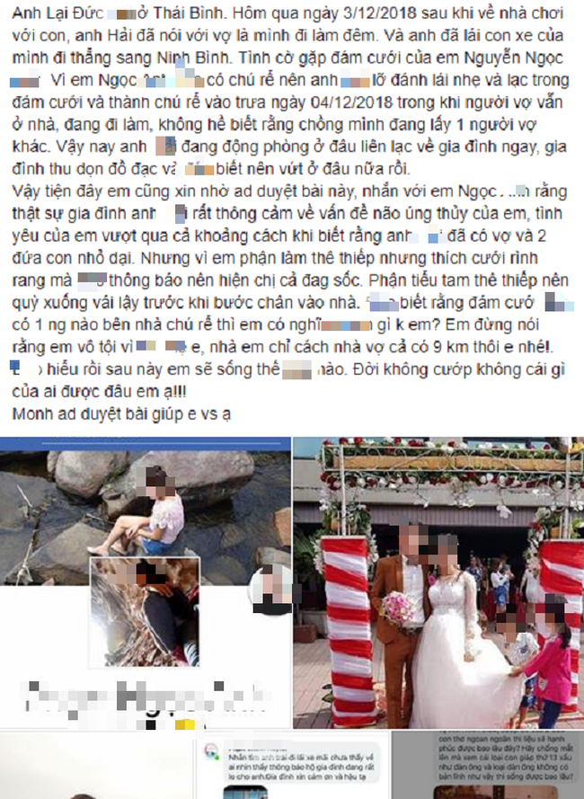 Chồng báo đi làm ca đêm, rồi đóng vai chú rể trong đám cưới cách nhà vài km ảnh 1 Chuyện gây sốc: Chồng báo đi làm ca đêm, rồi đóng luôn vai chú rể trong đám cưới rình rang cách nhà vài km-1