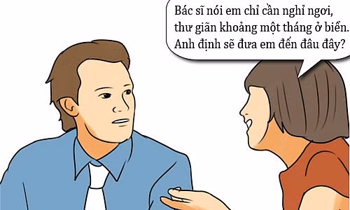 Sáng cười: Quyết định sáng suốt của ông chồng - Hình 1