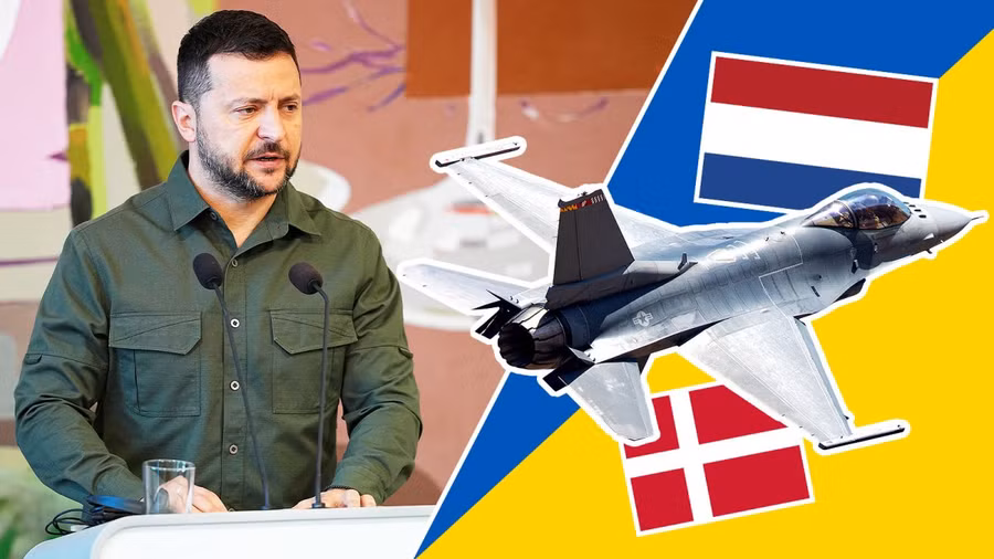 Chiếc F-16 đầu tiên mở đầu cuộc chiến khốc liệt trên không phận Ukraine