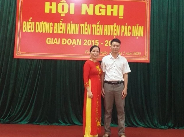 Tác giả và nhân vật trong bài viết "Người thầy của núi".