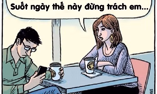 Tối cười: Tuyệt chiêu cai nghiện mạng xã hội cho chồng - Hình 1