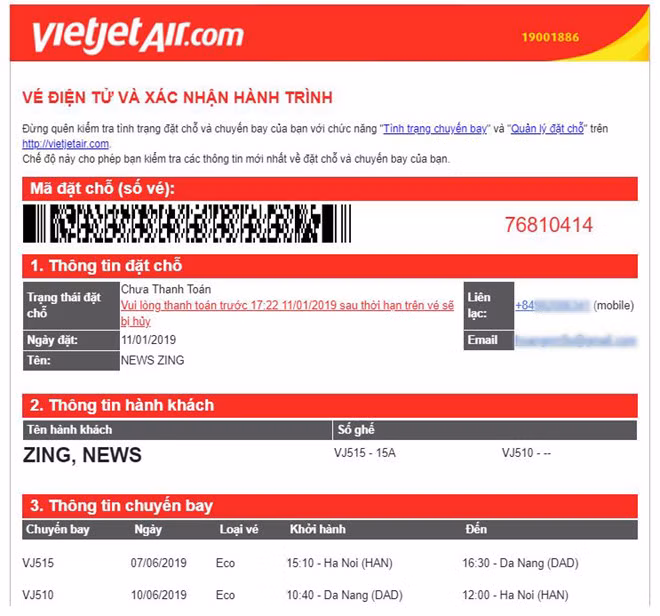 Lua dao ve may bay gia tiep tuc no ro truoc Tet Nguyen dan 2019 hinh anh 1