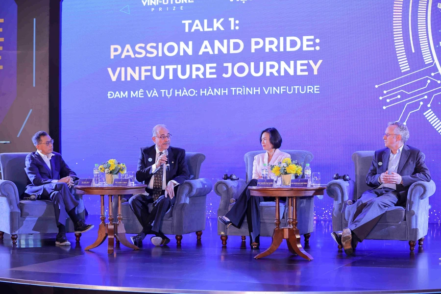 Giải thưởng VinFuture được đánh giá cao trong trong việc kết nối, đưa khoa học tới số đông. 