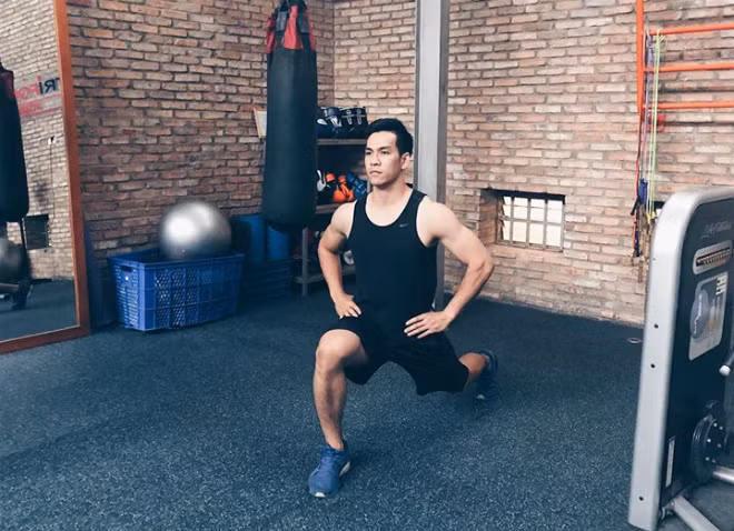 Duy trì tập luyện thường xuyên giúp săn chắc cơ. Ảnh:H.H