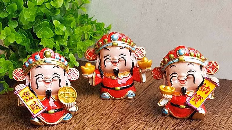 Cách bài trí bàn thờ Thần Tài đúng 