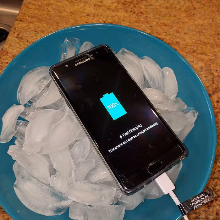 Ảnh chế cháy nổ Samsung Galaxy Note 7 hài hước ảnh 8