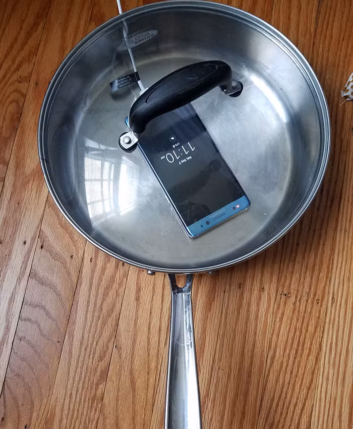 Ảnh chế cháy nổ Samsung Galaxy Note 7 hài hước ảnh 9