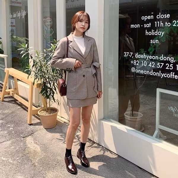 tư vấn mix đồ du lịch Hàn Quốc mùa thu