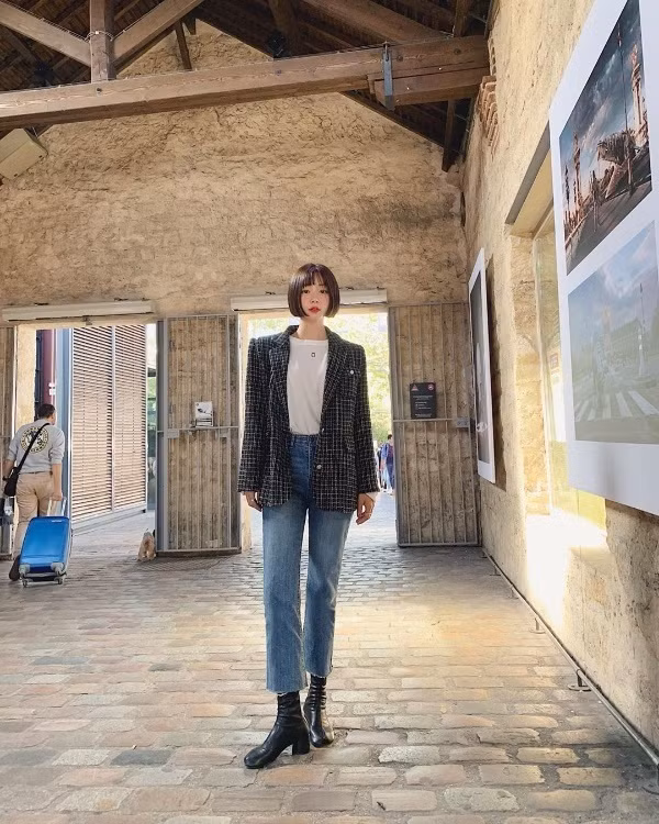 tư vấn mix đồ du lịch Hàn Quốc mùa thu