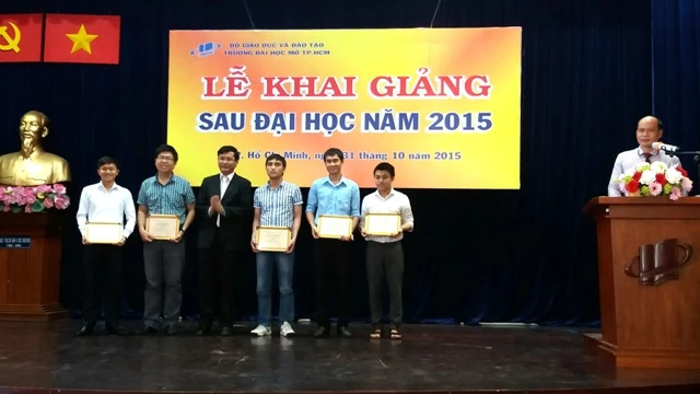 ĐH Mở TPHCM khai giảng đào tạo sau đại học năm 2015