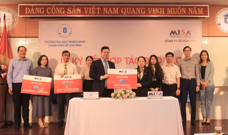 Hợp tác giữa hai bên mang lại cho sinh viên các ngành Kế toán- Tài chính nhiều cơ hội thực tập, rèn luyện chuyên môn