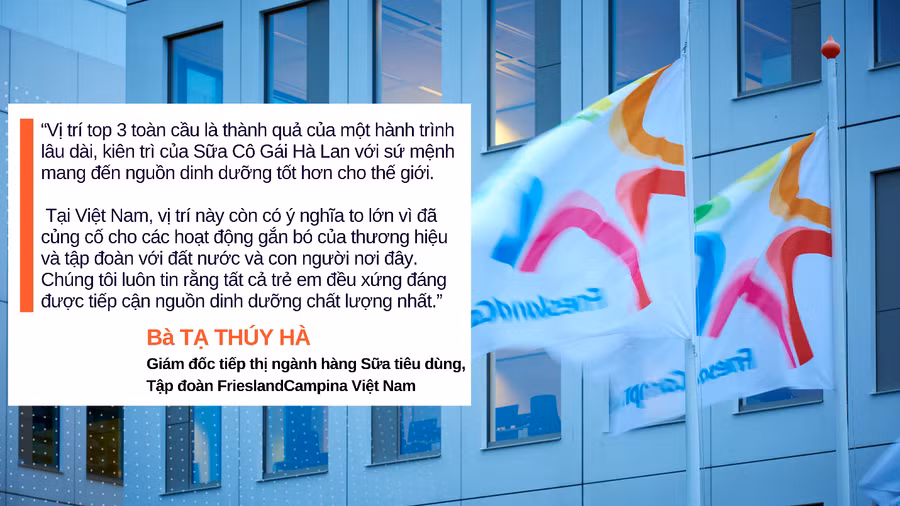 Top 3 bảng xếp hạng tiếp cận dinh dưỡng toàn cầu lần đầu tiên ghi nhận một tập đoàn sữa ảnh 3