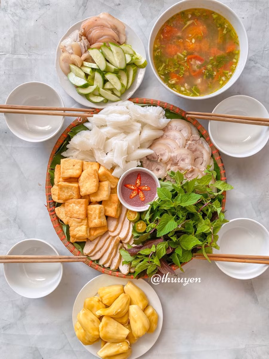 Bún đậu mắm tôm