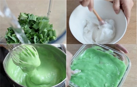 Mẹo hay làm bánh đúc lá dứa ngon tuyệt cú mèo ảnh 3 Mẹo hay làm bánh đúc lá dứa ngon tuyệt cú mèo