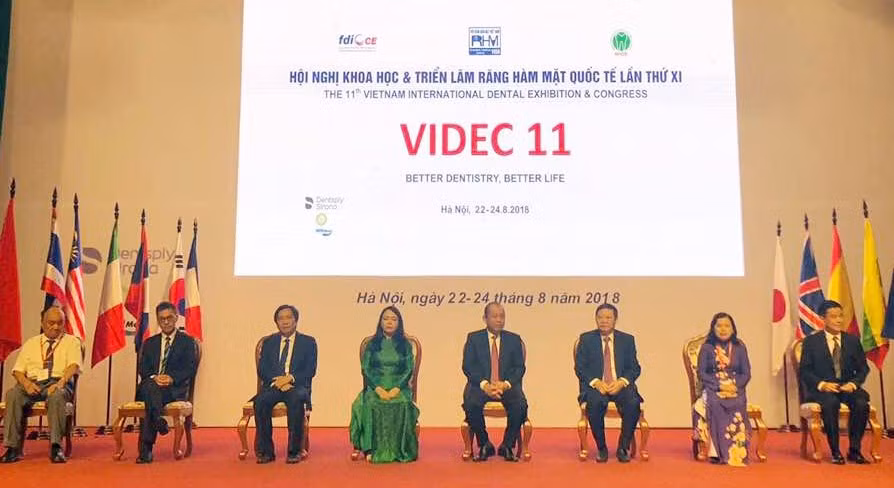 Lễ khai mạc Hội nghị khoa học & triển lãm Răng Hàm Mặt quốc tế lần thứ 11