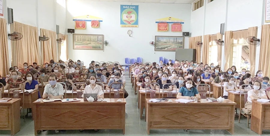 Hội nghị tổng kết công tác giáo dục năm học 2019 - 2020