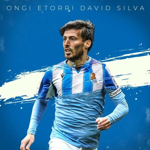 Real Sociedad “khoe” đã có được sự phục vụ của David Silva từ mùa tới