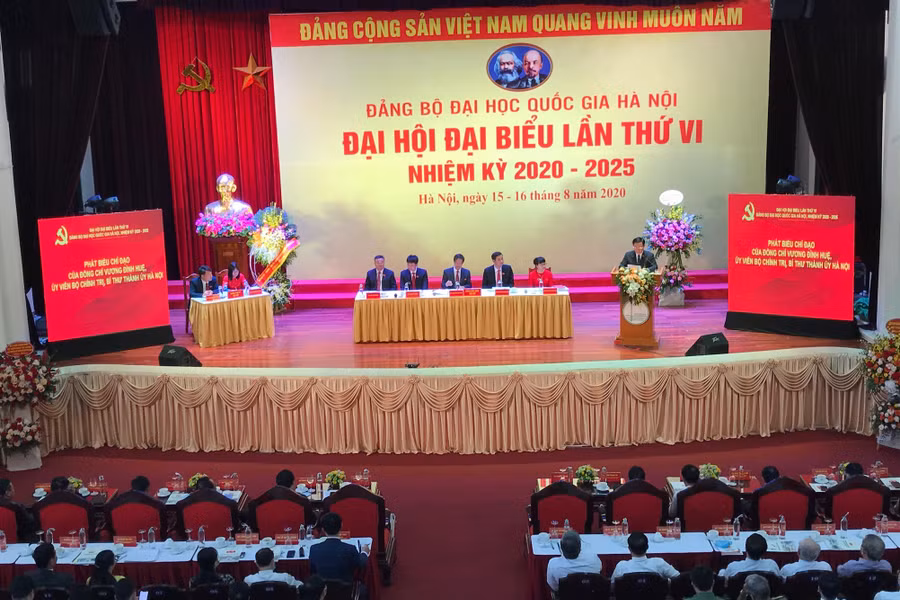 Đại hội đại biểu ĐHQGHN lần thứ VI nhiệm kỳ 2020-2025