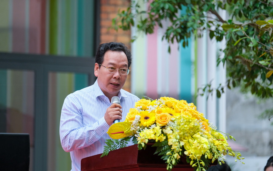 Ông Nguyễn Ngọc Ánh, Phó Chủ tịch UBND quận Ninh Kiều phát biểu tại lễ khai mạc.