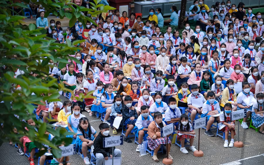 Quang cảnh buổi lễ khai mạc hội thi.