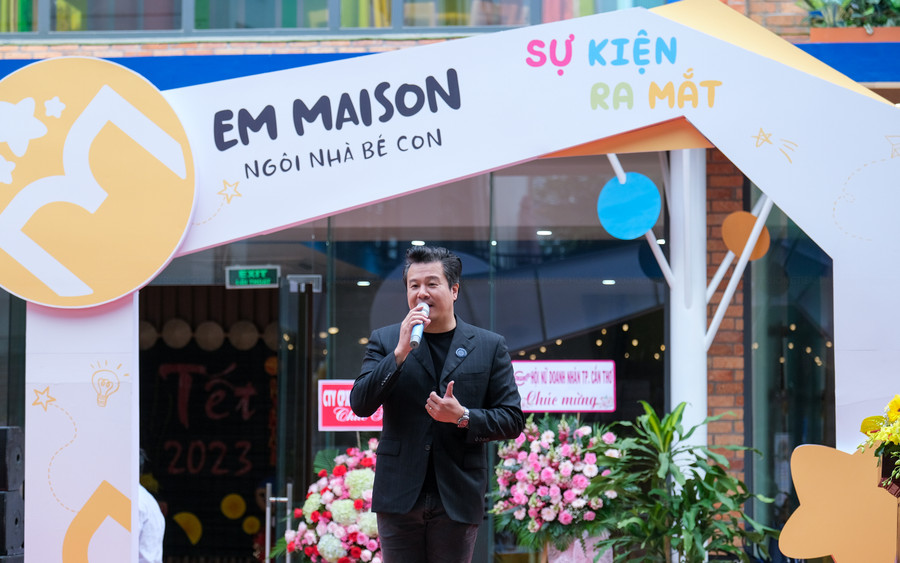 Ông Thanh Bùi - Nhà sáng lập Tổ chức giáo dục Embassy Education chia sẻ về ngôi trường mới tại Cần Thơ.