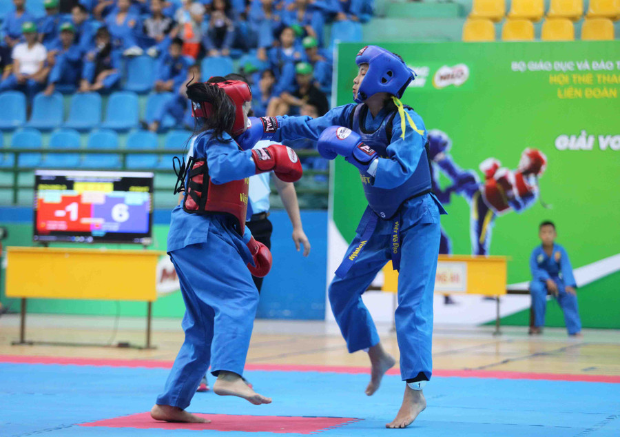 Kết thúc Giải Vô địch Vovinam học sinh toàn quốc