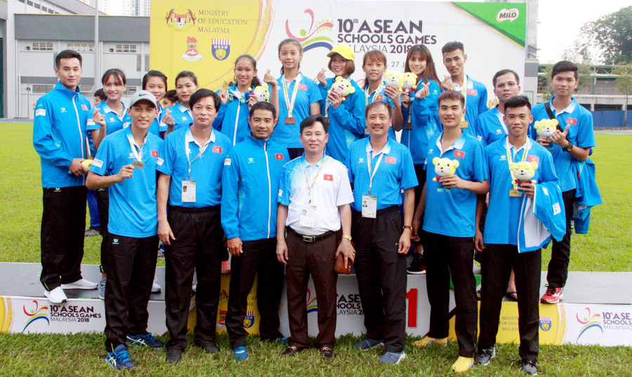 Kết thúc Đại hội các vận động viên điền kinh đã giành được 7 HCV, 3 HCB và 1 HCĐ