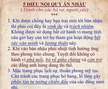 "Vỡ bụng" với 10 nội quy nơi công cộng "bá đạo" nhất Việt Nam 