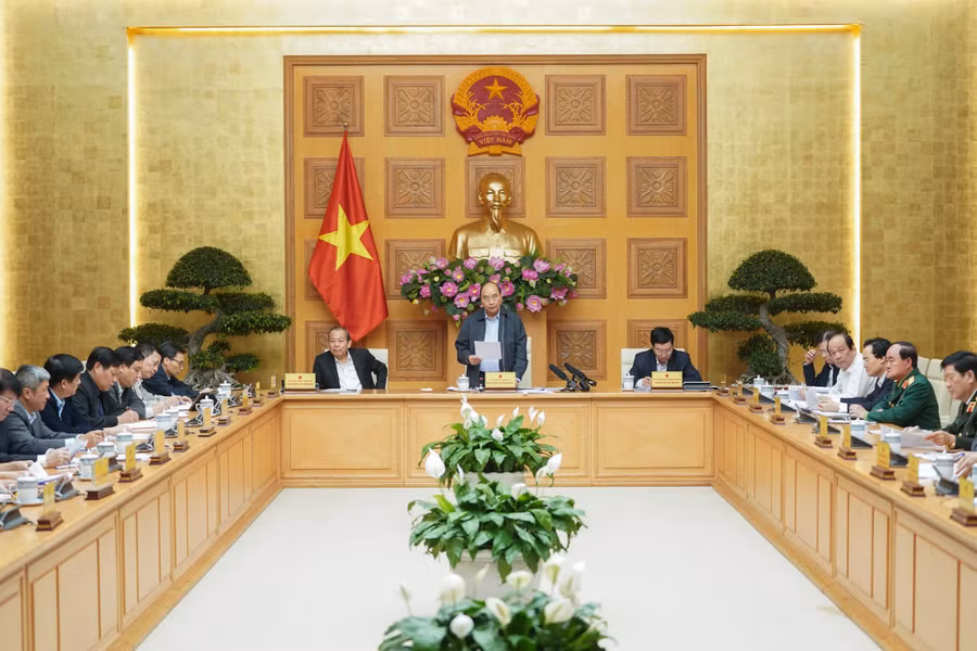 Thủ tướng chủ trì họp Thường trực Chính phủ về phòng chống dịch COVID-19