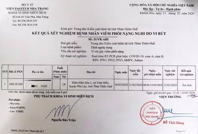 Họp báo vụ nữ sinh lớp 12 tử vong có sốt, khó thở - 1