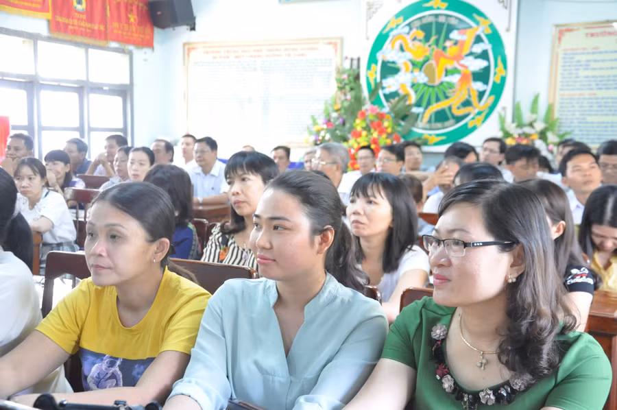 Công tác phổ biến quy chế thi tại các điểm thi được thực hiện nghiêm túc.