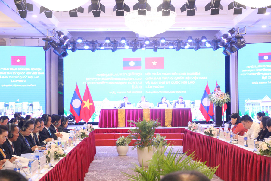 Hội thảo giao lưu công tác giữa Văn phòng Quốc hội Việt Nam và Ban Thư ký Quốc hội Lào. Hội thảo giao lưu công tác giữa Văn phòng Quốc hội Việt Nam và Ban Thư ký Quốc hội Lào.