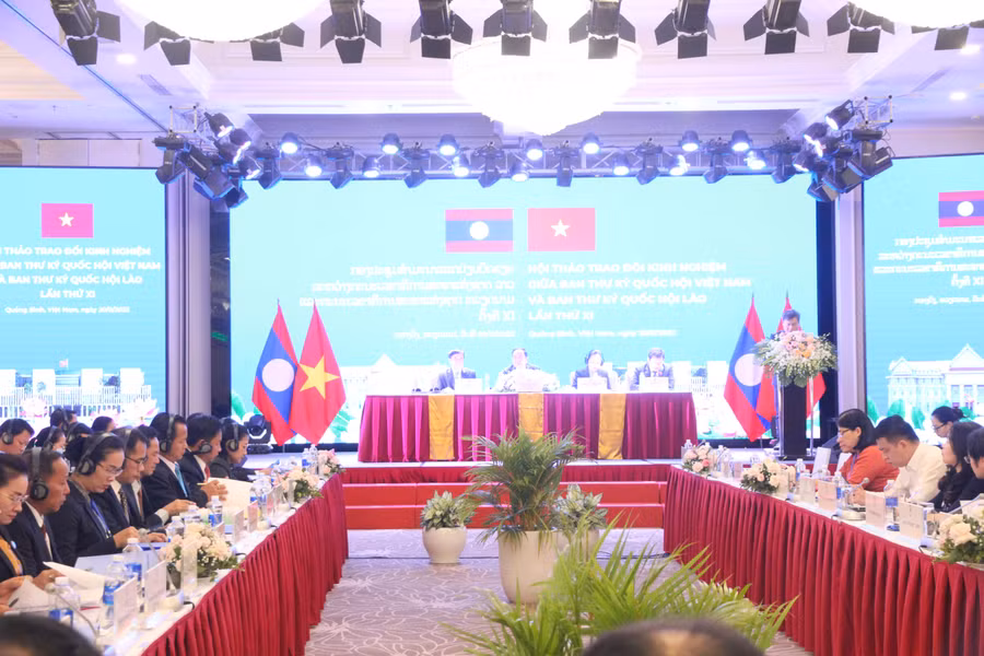 Hội thảo giao lưu công tác giữa Văn phòng Quốc hội Việt Nam và Ban Thư ký Quốc hội Lào. Hội thảo giao lưu công tác giữa Văn phòng Quốc hội Việt Nam và Ban Thư ký Quốc hội Lào.