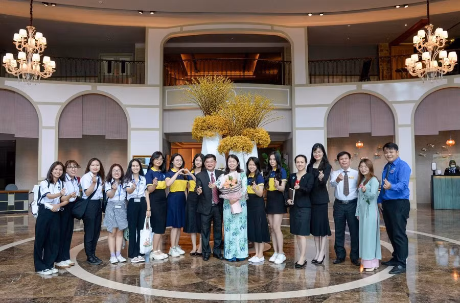 Việc hợp tác mở ra nhiều cơ hội thực tập, việc làm cho sinh viên khối ngành khách sạn, nhà hàng tại UFM