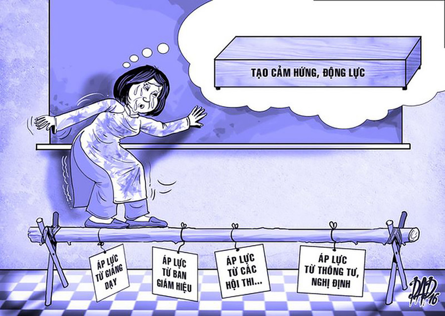 Mỗi giáo viên phải vượt qua chính mình để tạo niềm vui hạnh phúc trong quá trình giảng dạy (Ảnh minh họa). Mỗi giáo viên phải vượt qua chính mình để tạo niềm vui hạnh phúc trong quá trình giảng dạy (Ảnh minh họa).