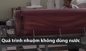 Phương pháp nhuộm quần áo không cần nước