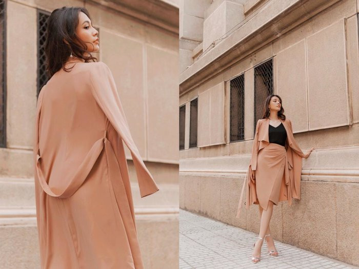 Gợi ý trang phục thu đông chuẩn công sở nhưng vẫn xinh như hot girl sành điệu ảnh 9 Mách nước cho nàng mặc chuẩn công sở mà vẫn xinh tươi như hot girl sành điệu khi thu đông về ảnh 8