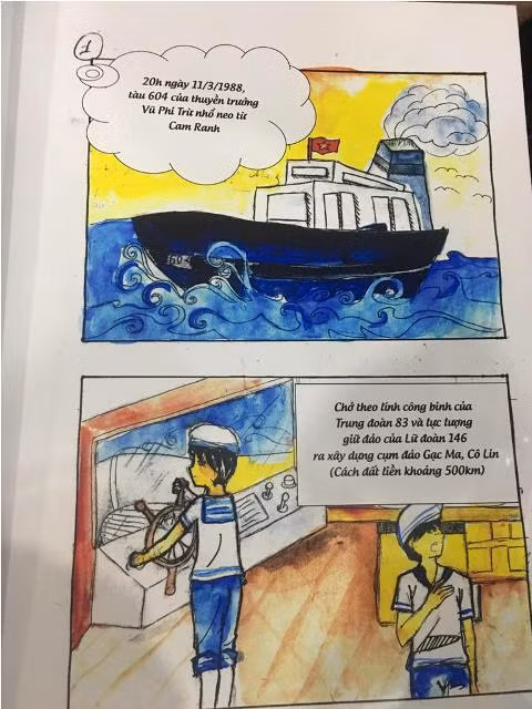 Những câu chuyện lịch sử được kể và vẽ lại với phong cách hiện đại, nhưng xúc động