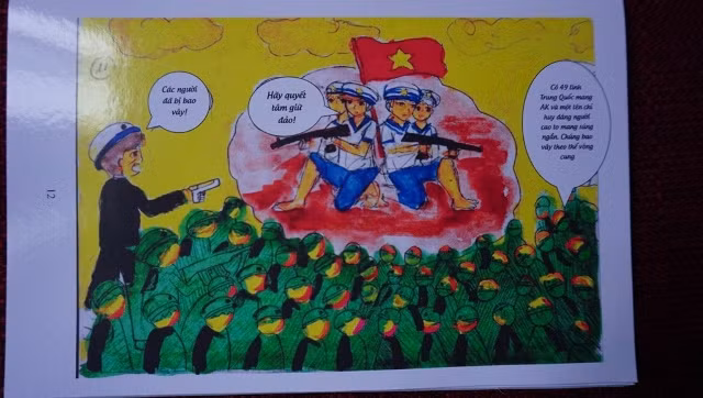 Sau đó tô màu sắc sinh động, phù hợp