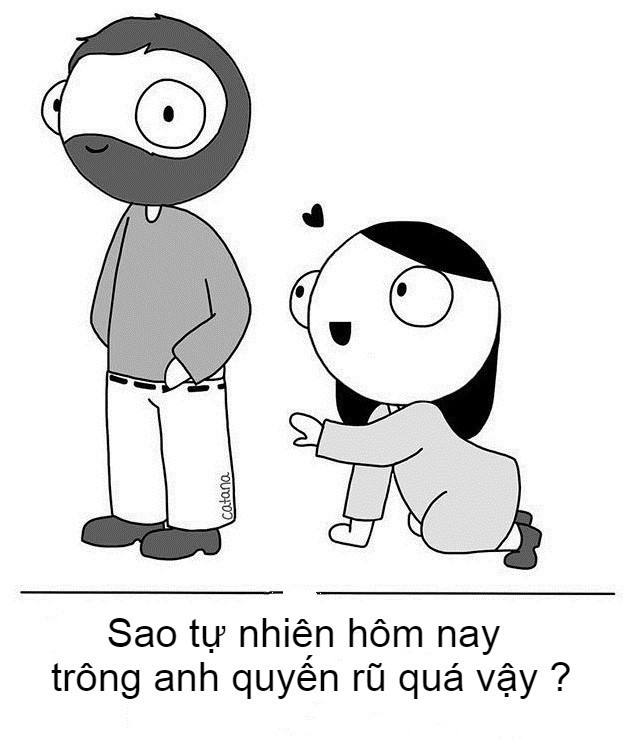 Có ngày bỗng thấy anh đẹp trai lạ thường. Loat tinh huong de thuong cua cac doi yeu nhau hinh anh 11