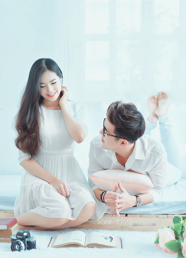 Câu chuyện 1.000 ngày yêu nhau ngọt ngào của cặp đôi 9x ảnh 10 Dự định trong tương lai của Duyên và Khoa là sẽ được chụp thêm một bộ ảnh 1.500 ngày yêu và bộ tiếp theo sẽ là bộ ảnh cưới kết thúc chặng đường yêu nhau. “Yêu đủ rồi thì mình cưới thôi”, Khoa nói.