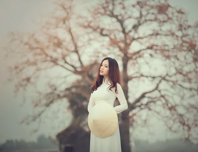 Á khôi ĐH Nội vụ đẹp như nàng thơ trong ánh nắng chiều ảnh 6